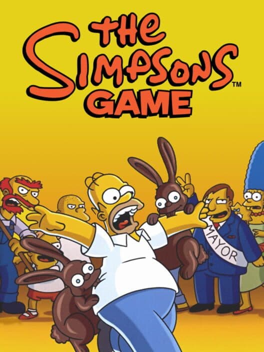 Обложка The Simpsons Game