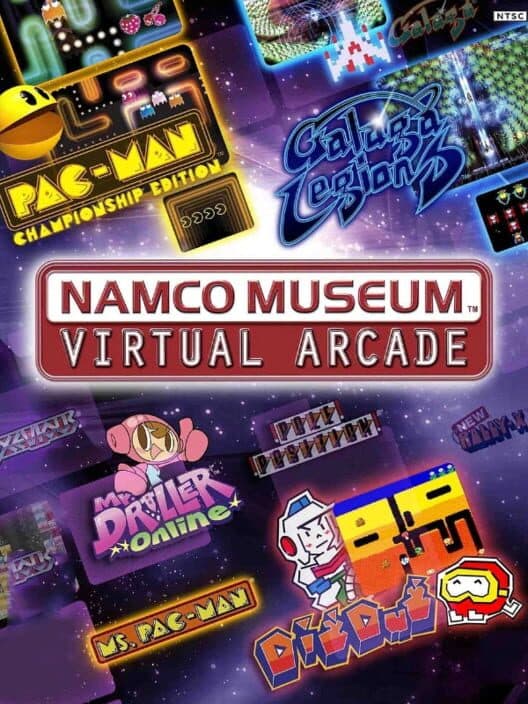 Обложка Namco Museum Virtual Arcade