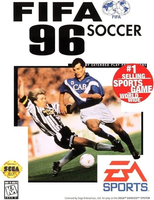 Обложка FIFA Soccer 96