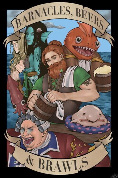 Обложка Barnacles Beers and Brawls
