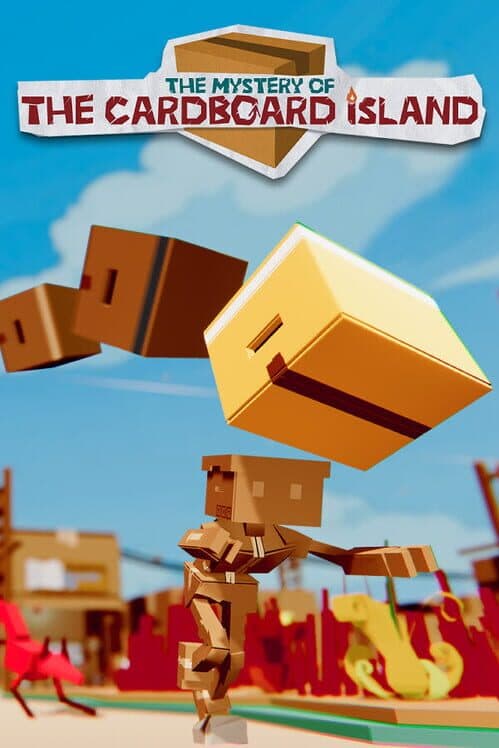 Обложка The Mystery of the Cardboard Island