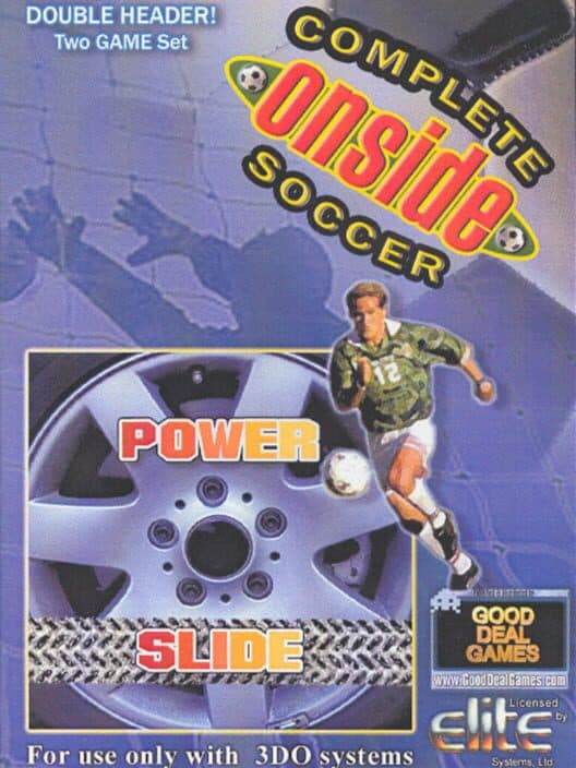Обложка Double Header: Complete Onside Soccer and Power Slide