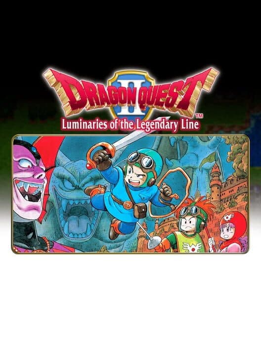 Обложка Dragon Quest II: Luminaries of the Legendary Line