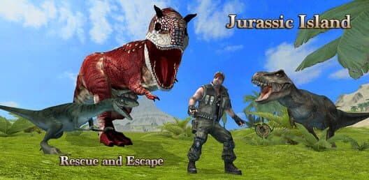Обложка Jurassic Island Rescue and Escape