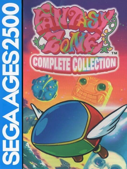 Обложка Sega Ages 2500 Series Vol. 33: Fantasy Zone Complete Collection