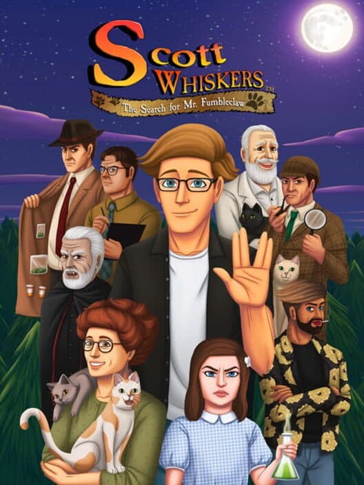Обложка Scott Whiskers in: The Search for Mr. Fumbleclaw