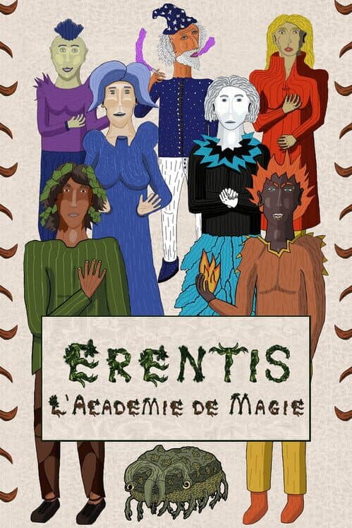 Обложка Erentis, l'académie de magie