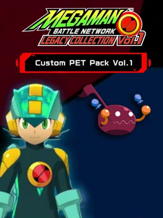 Обложка Mega Man Battle Network Legacy Collection Vol. 1: Custom Pet Pack Vol. 1