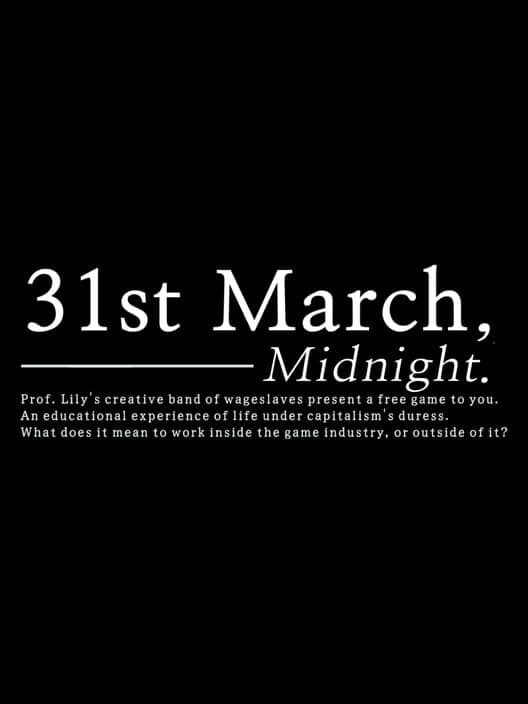 Обложка 31st March, Midnight.