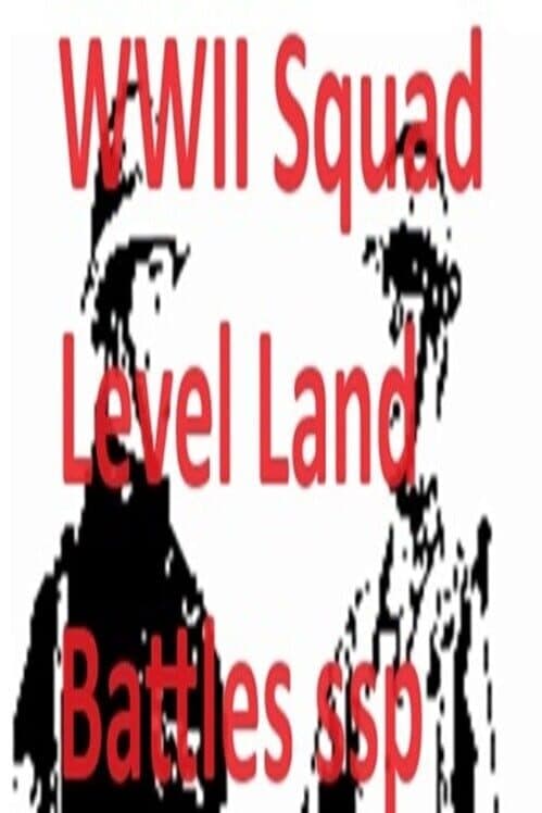 Обложка WWII Squad Level Land Battles ssp