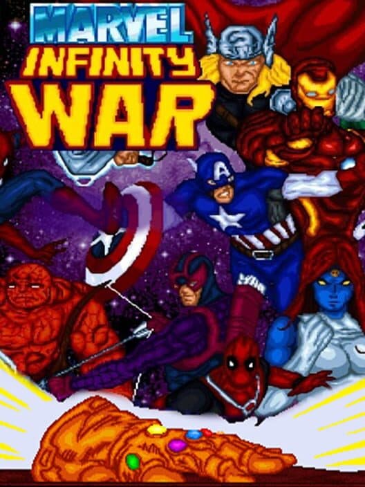Обложка Marvel Infinity War