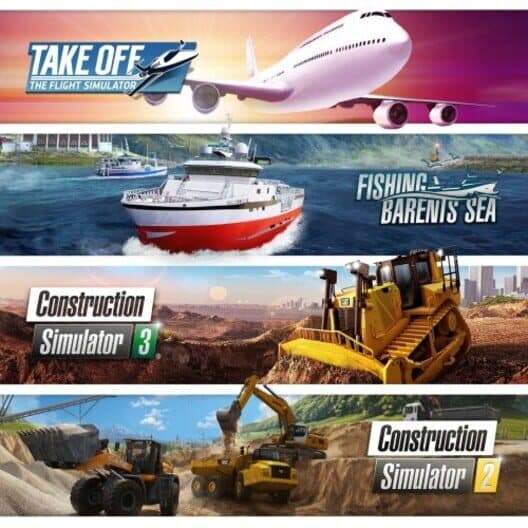 Обложка Simulation Gold Bundle: Flight Fishing Construction