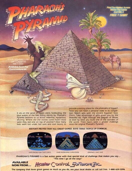 Обложка Pharaoh's Pyramid
