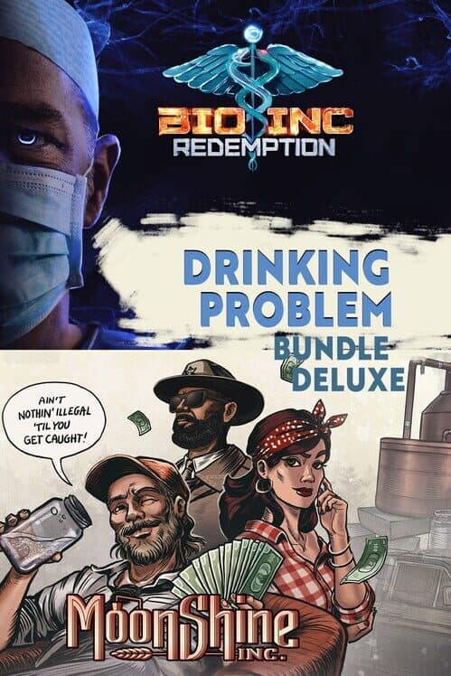 Обложка Moonshine Inc. + Bio Inc. Redemption: Drinking Problem Deluxe Bundle