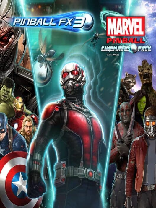 Обложка Pinball FX3: Marvel Pinball - Cinematic Pack