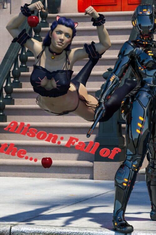 Обложка Alison Fall of the Apple