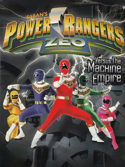 Обложка Saban's Power Rangers Zeo Versus the Machine Empire
