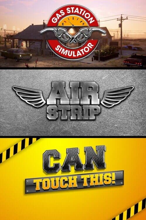 Обложка Gas Station Simulator, Airstrip DLC and Can Touch This DLC Bundle