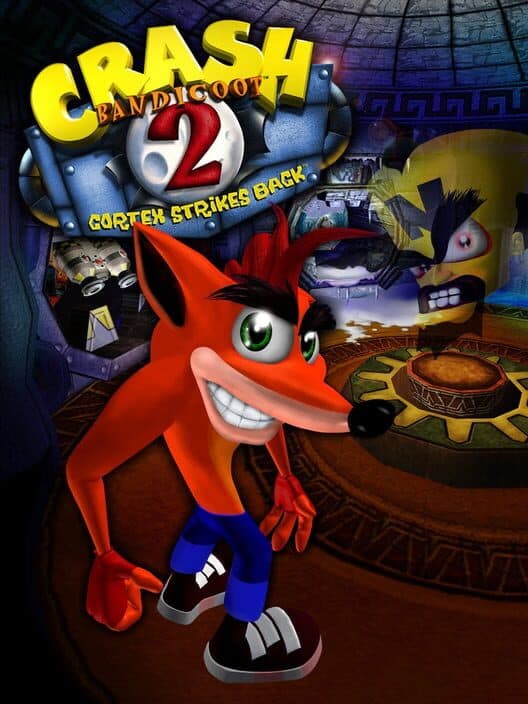 Обложка Crash Bandicoot 2: Cortex Strikes Back