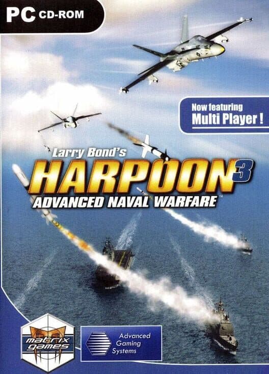 Обложка Larry Bond's Harpoon 3: Advanced Naval Warfare