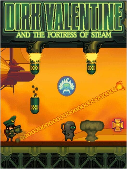 Обложка Dirk Valentine and the Fortress of Steam