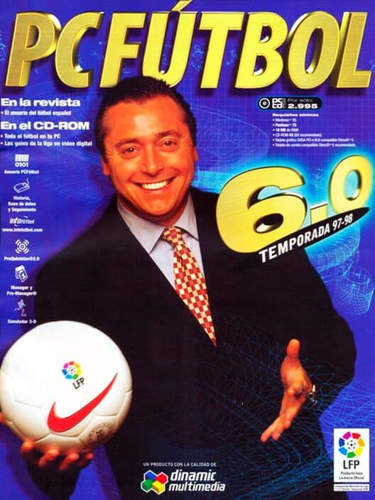 Обложка PC Fútbol 6.0