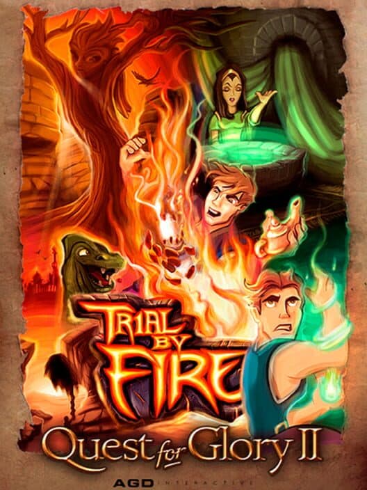 Обложка Quest for Glory II: Trial by Fire