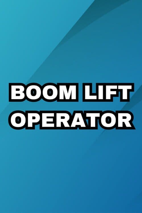 Обложка Boom Lift Operator