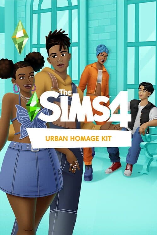 Обложка The Sims 4: Urban Homage Kit