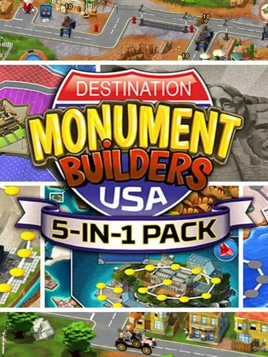 Обложка 5-in-1 Pack: Monument Builders - Destination USA