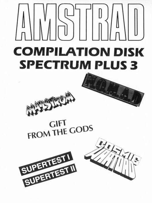 Обложка Amstrad Compilation Disk Spectrum Plus 3