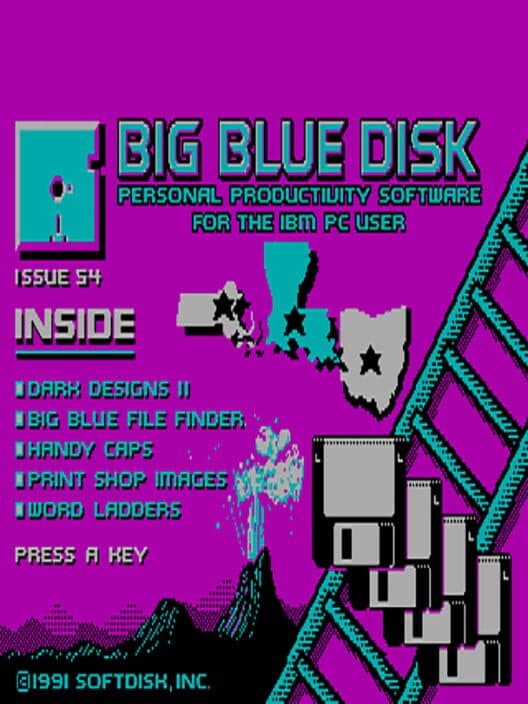 Обложка Big Blue Disk #54