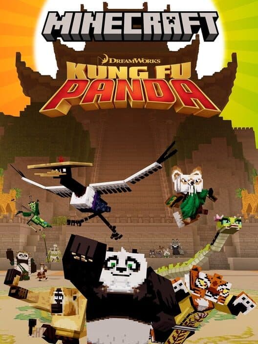 Обложка Minecraft: Kung Fu Panda