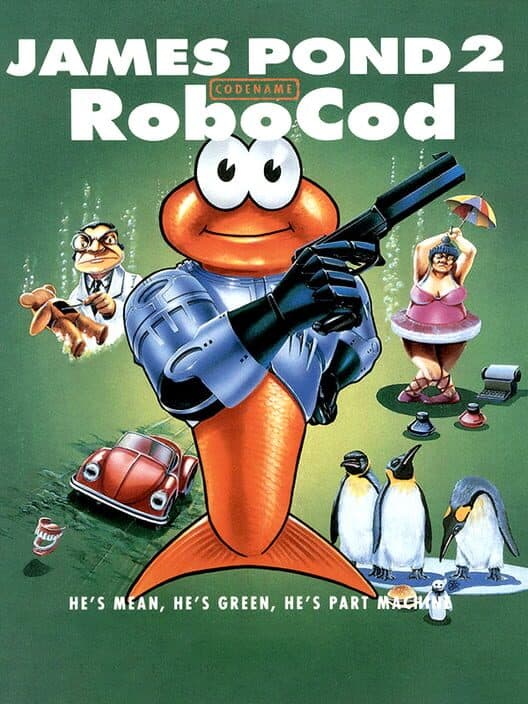 Обложка James Pond 2: Codename - RoboCod