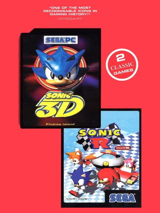 Обложка Sonic R/Sonic 3D