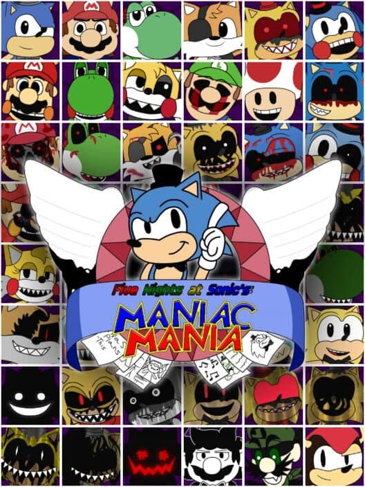 Обложка Five Nights at Sonic's Maniac Mania