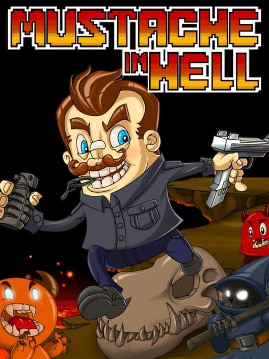 Обложка Mustache in Hell