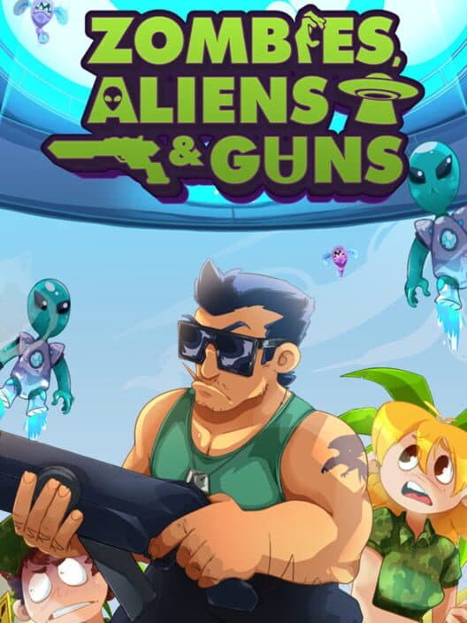 Обложка Zombies, Aliens and Guns