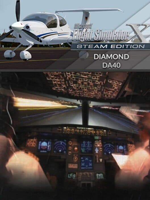 Обложка Microsoft Flight Simulator X: Steam Edition - Diamond DA40