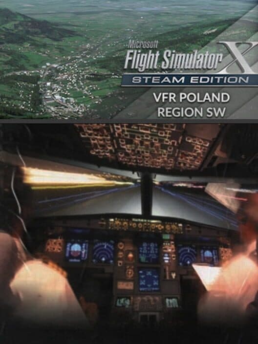 Обложка Microsoft Flight Simulator X: Steam Edition - VFR Poland Region SW