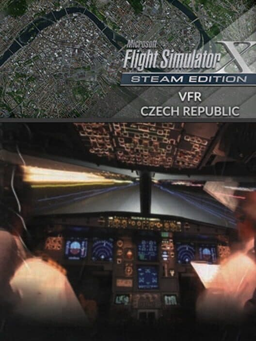 Обложка Microsoft Flight Simulator X: Steam Edition - VFR Czech Republic