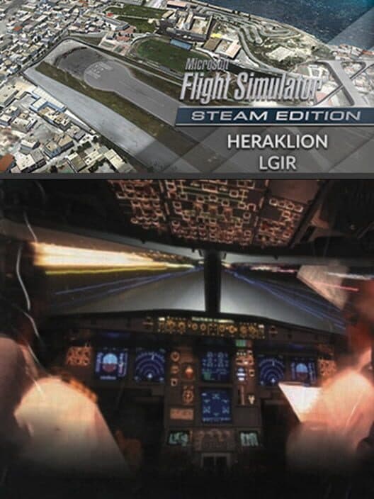 Обложка Microsoft Flight Simulator X: Steam Edition - Heraklion Airport (LGIR)