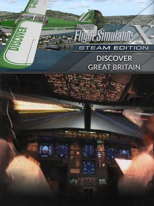 Обложка Microsoft Flight Simulator X: Steam Edition - Discover Great Britain