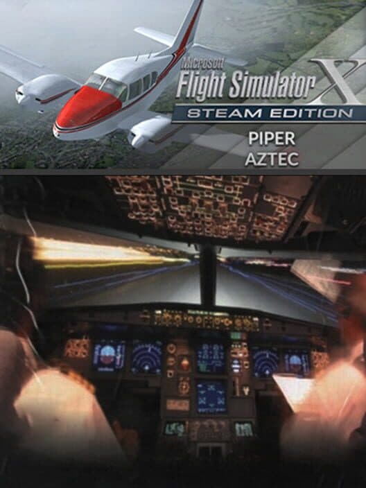 Обложка Microsoft Flight Simulator X: Steam Edition - Piper Aztec