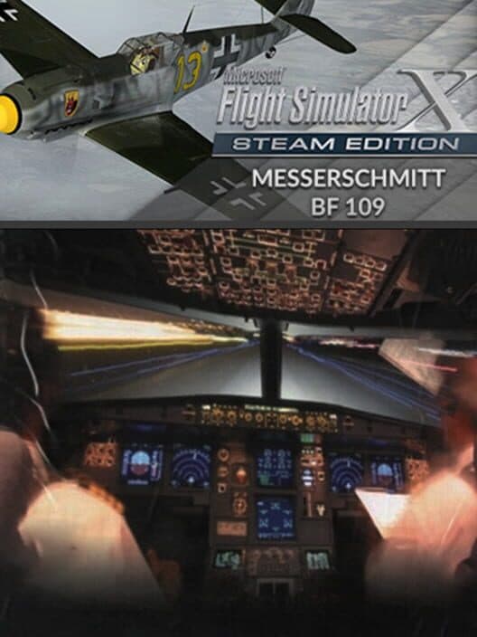 Обложка Microsoft Flight Simulator X: Steam Edition - Messerschmitt Bf 109