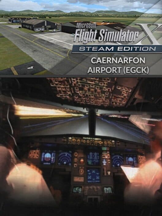 Обложка Microsoft Flight Simulator X: Steam Edition - Caernarfon Airport (EGCK)