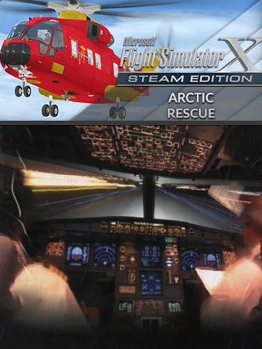 Обложка Microsoft Flight Simulator X: Steam Edition - Arctic Rescue