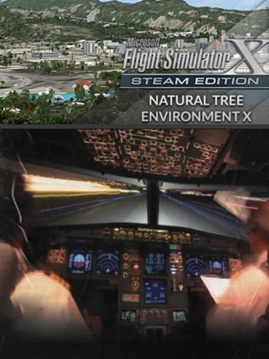 Обложка Microsoft Flight Simulator X: Steam Edition - Natural Tree Environment X