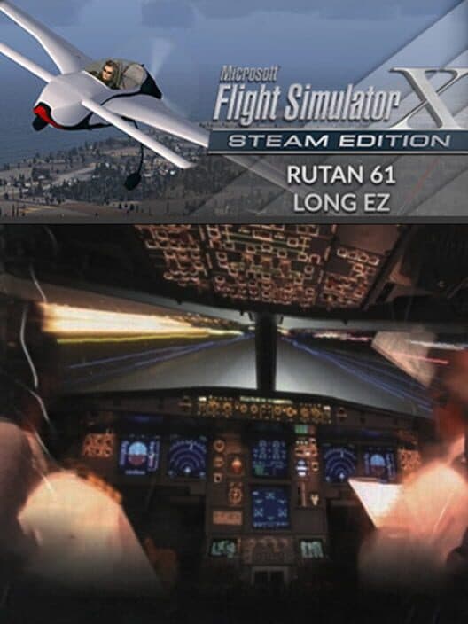 Обложка Microsoft Flight Simulator X: Steam Edition - Rutan 61 Long EZ