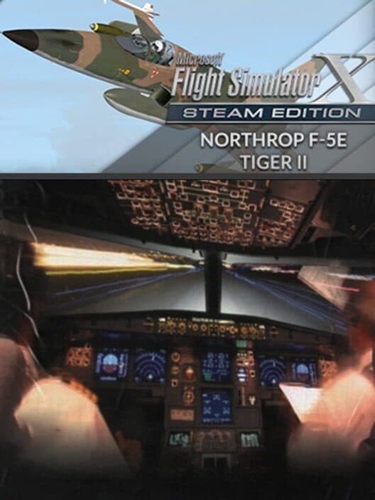 Обложка Microsoft Flight Simulator X: Steam Edition - Northrop F-5E Tiger II